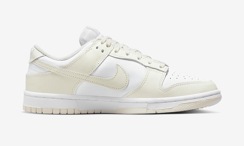 【国内 8/26 発売】ナイキ ウィメンズ ダンク ロー “ホワイト/セイル” (NIKE WMNS DUNK LOW “White/Sail”) [DD1503-121]