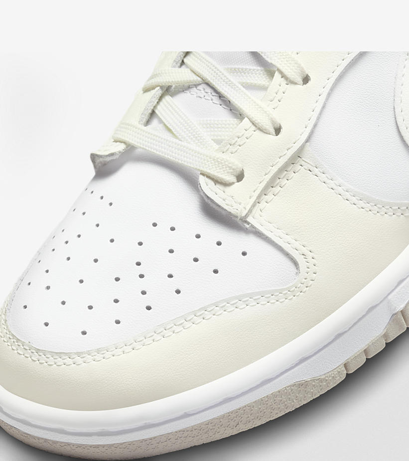 【国内 8/26 発売】ナイキ ウィメンズ ダンク ロー “ホワイト/セイル” (NIKE WMNS DUNK LOW “White/Sail”) [DD1503-121]