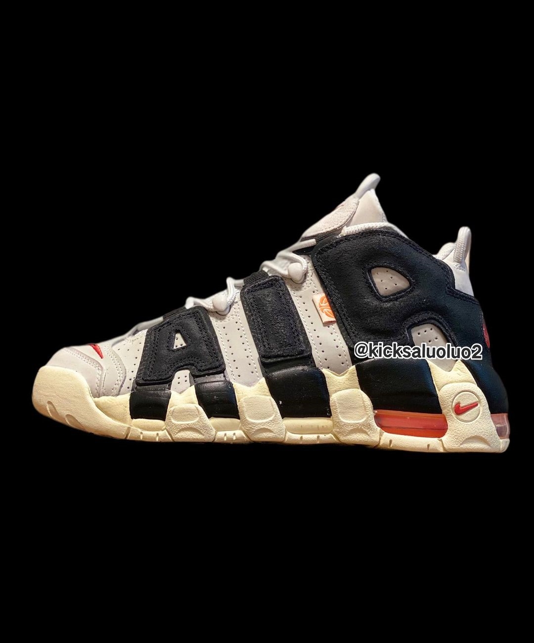 2022年 秋 発売予定！ナイキ GS エア モア アップテンポ “ナイキフープス/ホワイト/ブラック” (NIKE GS AIR MORE UPTEMPO “Nike Hoops/White/Black”) [DX3360-001]