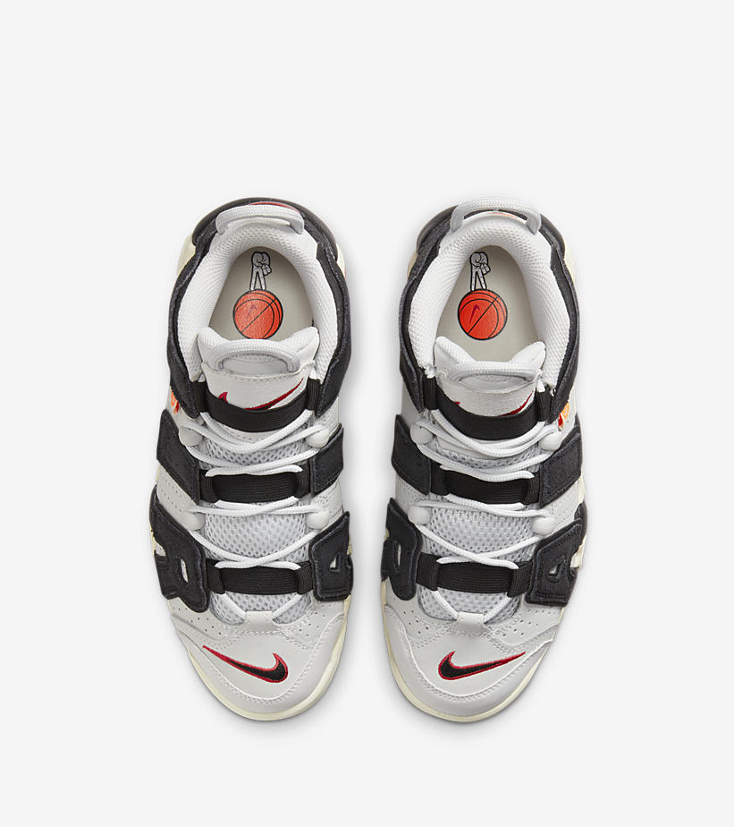 2022年 秋 発売予定！ナイキ GS エア モア アップテンポ “ナイキフープス/ホワイト/ブラック” (NIKE GS AIR MORE UPTEMPO “Nike Hoops/White/Black”) [DX3360-001]