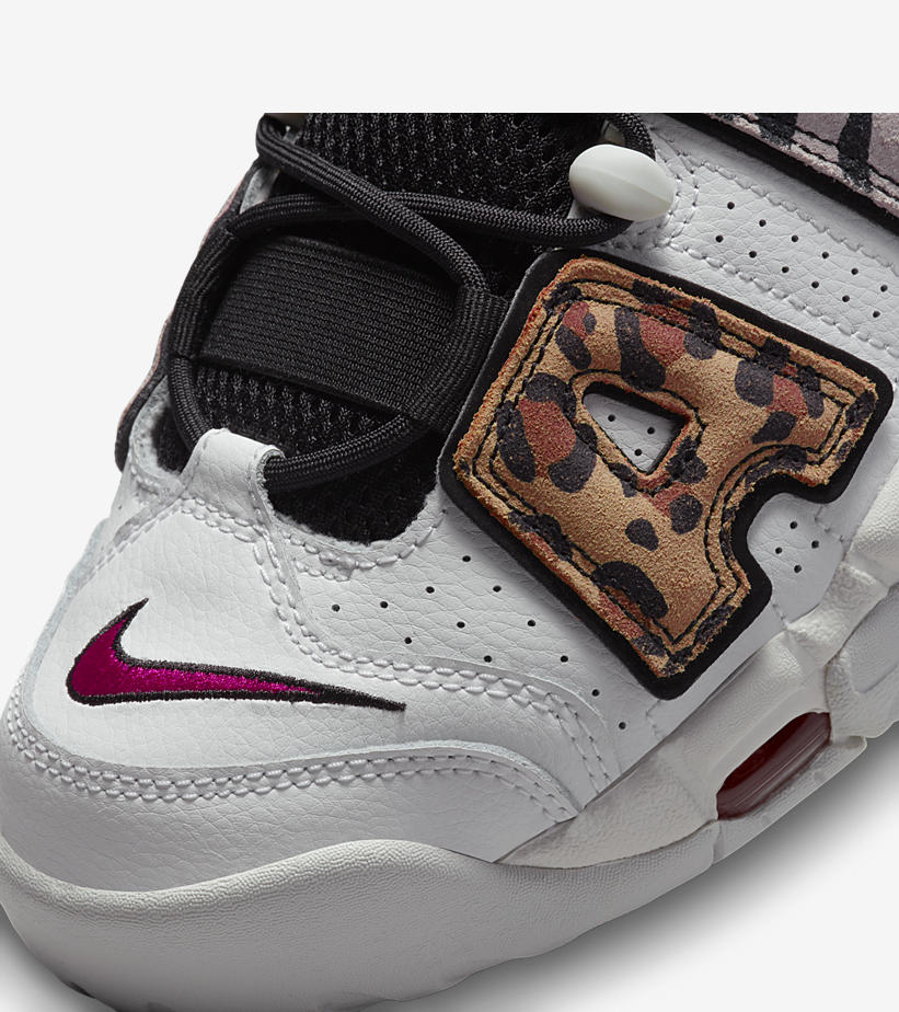 【国内 11/16 発売】ナイキ エア モア アップテンポ “アニマル/ホワイト/ブラック” (NIKE AIR MORE UPTEMPO “Animal/White/Black”) [DZ4838-100]