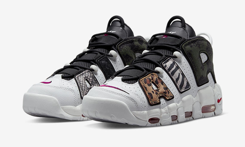 2022年 発売予定！ナイキ エア モア アップテンポ “アニマル/ホワイト/ブラック” (NIKE AIR MORE UPTEMPO “Animal/White/Black”) [DZ4838-100]