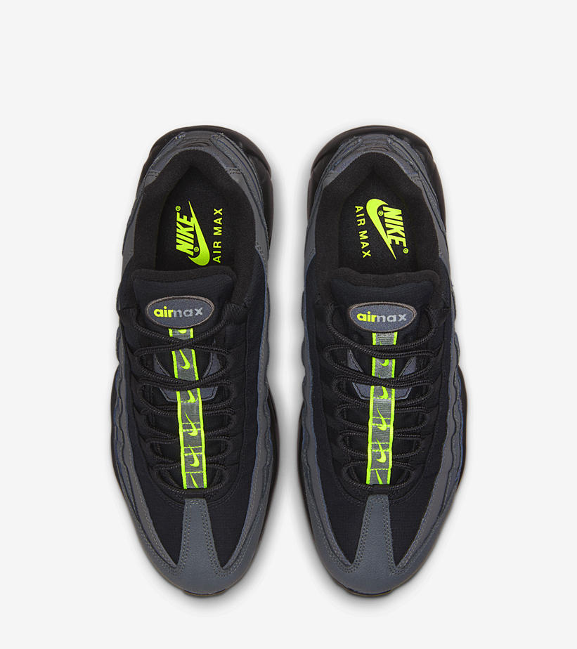 2022年 発売予定！ナイキ エア マックス 95 “ブラック/ネオンイエロー” (NIKE AIR MAX 95 “Black/Neon Yellow”) [DZ4496-001]