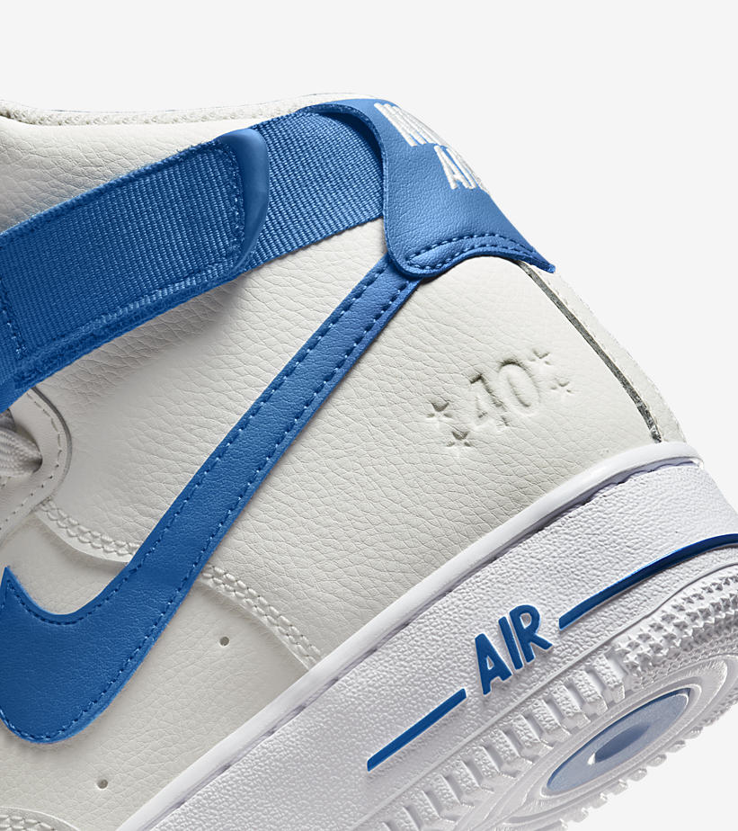 2022年 発売予定！ナイキ フォース 1 ハイ “40周年モデル/ホワイト/ブルー” (NIKE AIR FORCE 1 HIGH “40th/White/Blue”) [DQ7584-100]