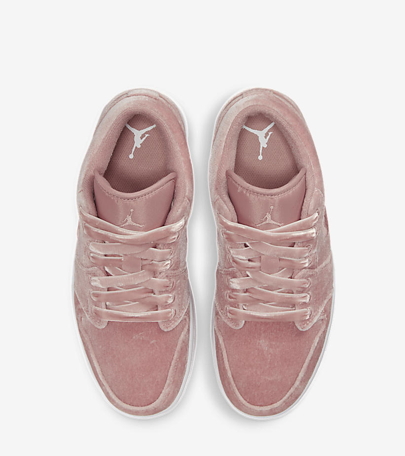 【国内 10/11 発売】ナイキ エア ジョーダン 1 ロー “ベロア/ピンク” (NIKE AIR JORDAN 1 LOW “Velour/Pink”) [DQ8396-600]