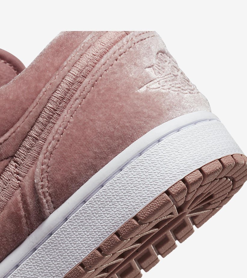 【国内 10/11 発売】ナイキ エア ジョーダン 1 ロー “ベロア/ピンク” (NIKE AIR JORDAN 1 LOW “Velour/Pink”) [DQ8396-600]