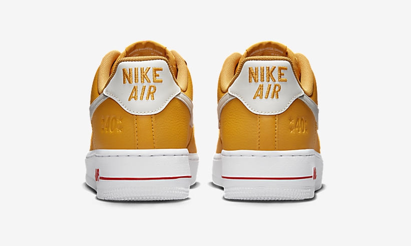 【国内 10/13 発売】ナイキ フォース 1 ロー “40周年モデル/ゴールド” (NIKE AIR FORCE 1 LOW “40th/Gold”) [DQ7582-700]