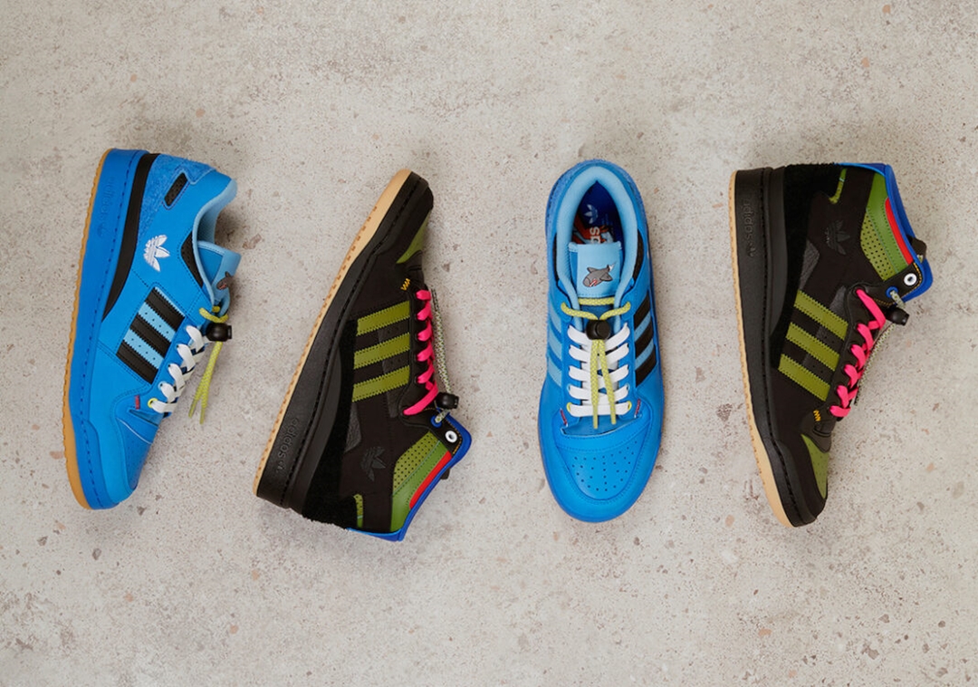 【国内 7/14 発売】Hebru Brantley x adidas Originals FORUM LOW/MID RT “Rocket/Frogboy” (ヘブル・ブラントリー アディダス オリジナルス フォーラム ロー/ミッド RT "ロケット/フロッグボーイ") [GZ4396/GZ4403]