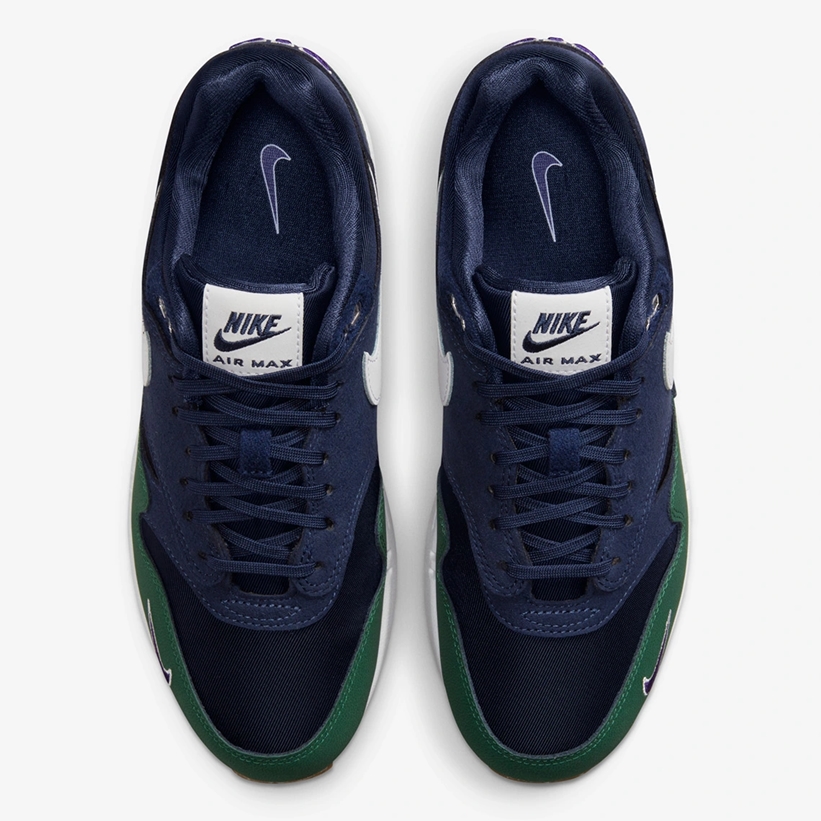 【国内 9/30 発売】ナイキ ウィメンズ エア マックス 1 QS “オブシディアン/ゴージグリーン” (NIKE WMNS AIR MAX 1 QS “Obsidian/Gorge Green”) [DV3887-400]