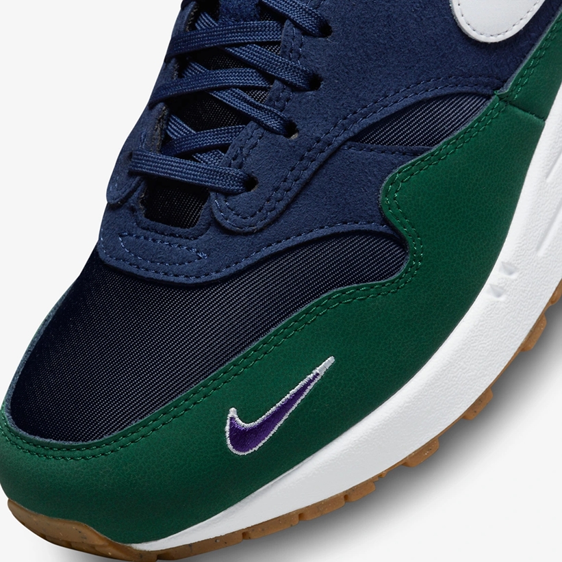 【国内 9/30 発売】ナイキ ウィメンズ エア マックス 1 QS “オブシディアン/ゴージグリーン” (NIKE WMNS AIR MAX 1 QS “Obsidian/Gorge Green”) [DV3887-400]