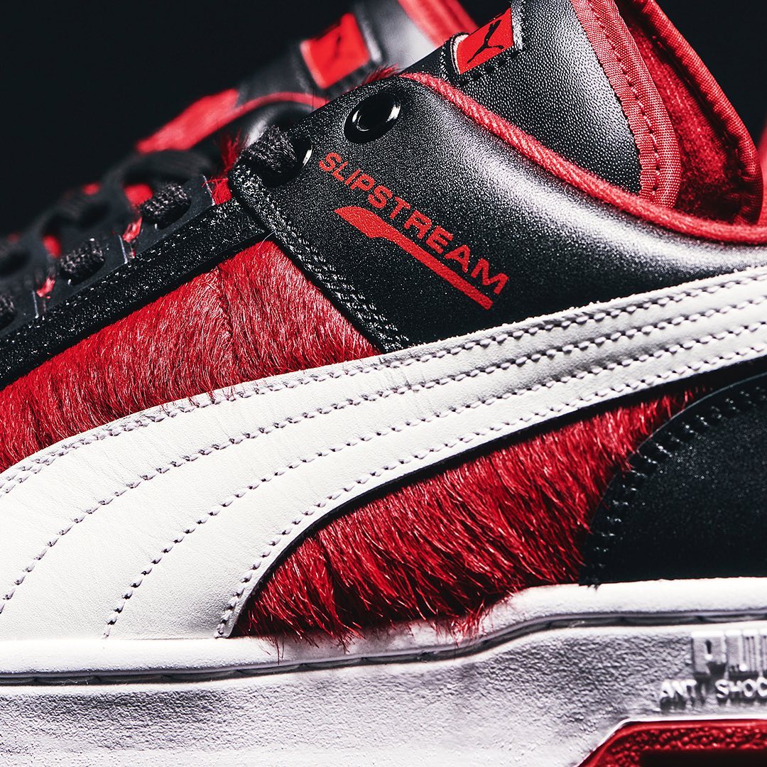 【7/16 発売】プーマ スリップストリーム ロー ビースト メイドインジャパン “レッドファー” (PUMA SLIPSTREAM LOW BEAST MIJ “RED FUR”) [390145-01]