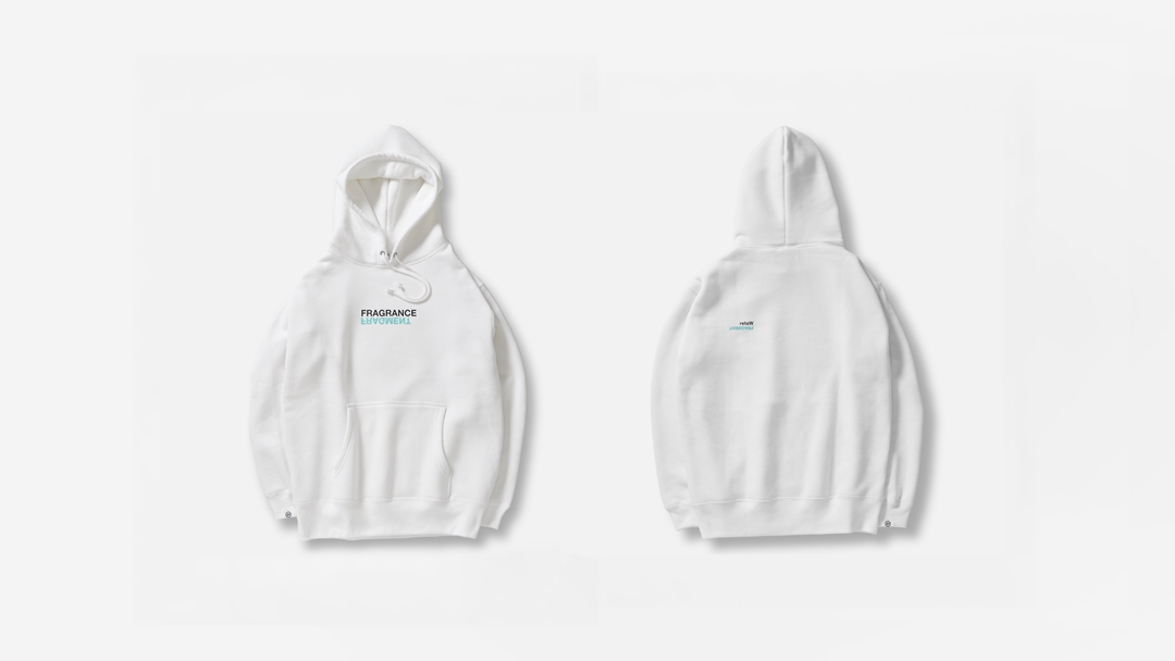 【最新モデル】retaW × FRAGMENT “FRAGRANCE Hoodie/Crew/Tee” (リトゥ フラグメント 藤原ヒロシ “フレグランス フーディ/クルー”)