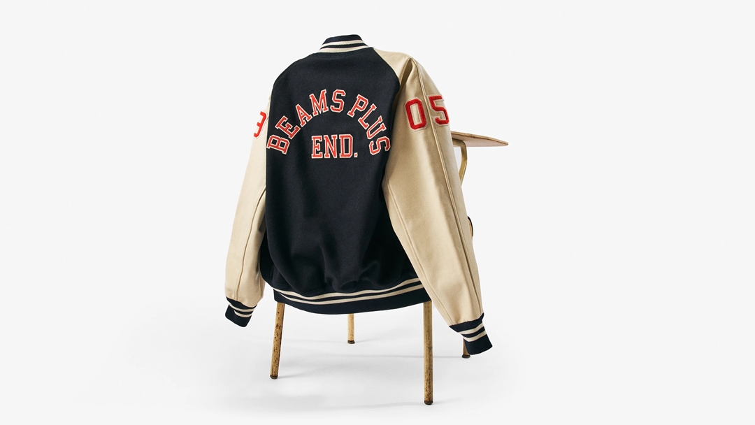 海外 7/16 発売！END × BEAMS PLUS “VARSITY” ヴィンテージアメリカーナのルーツに敬意を表するカプセルコレクション (エンド ビームス プラス)