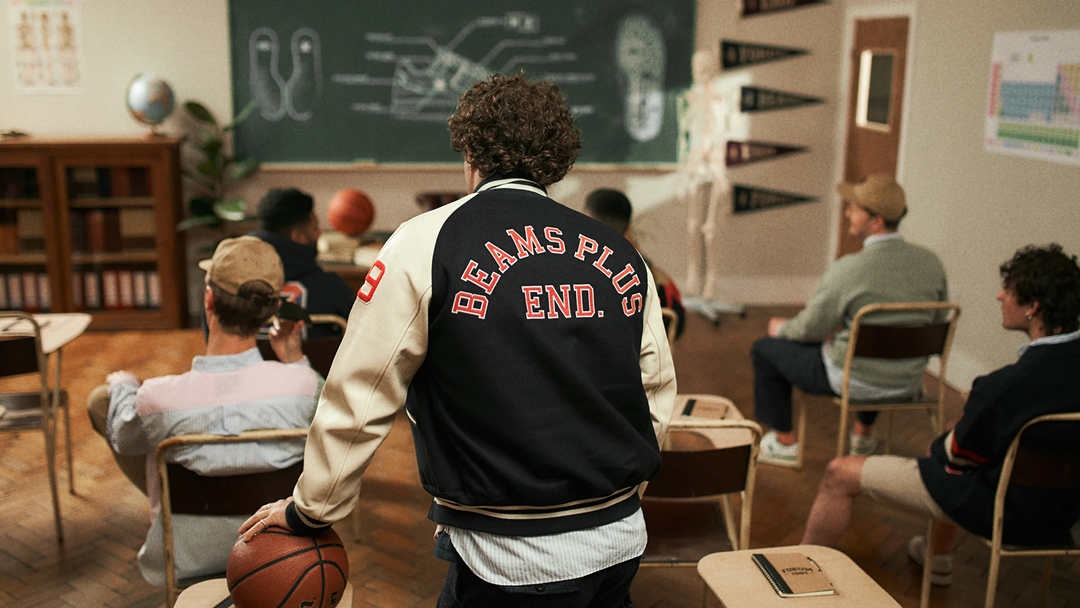 海外 7/16 発売！END × BEAMS PLUS “VARSITY” ヴィンテージアメリカーナのルーツに敬意を表するカプセルコレクション (エンド ビームス プラス)