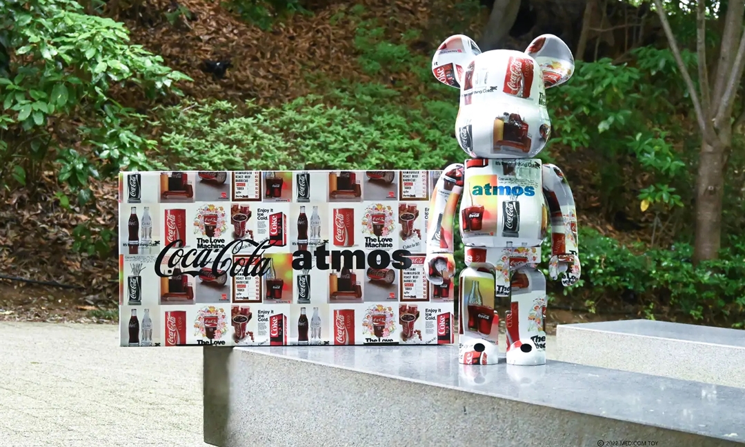 7/16 発売！BE@RBRICK × atmos × Coca-Cola 1000% TYPE-5 (ベアブリック アトモス コカ・コーラ)