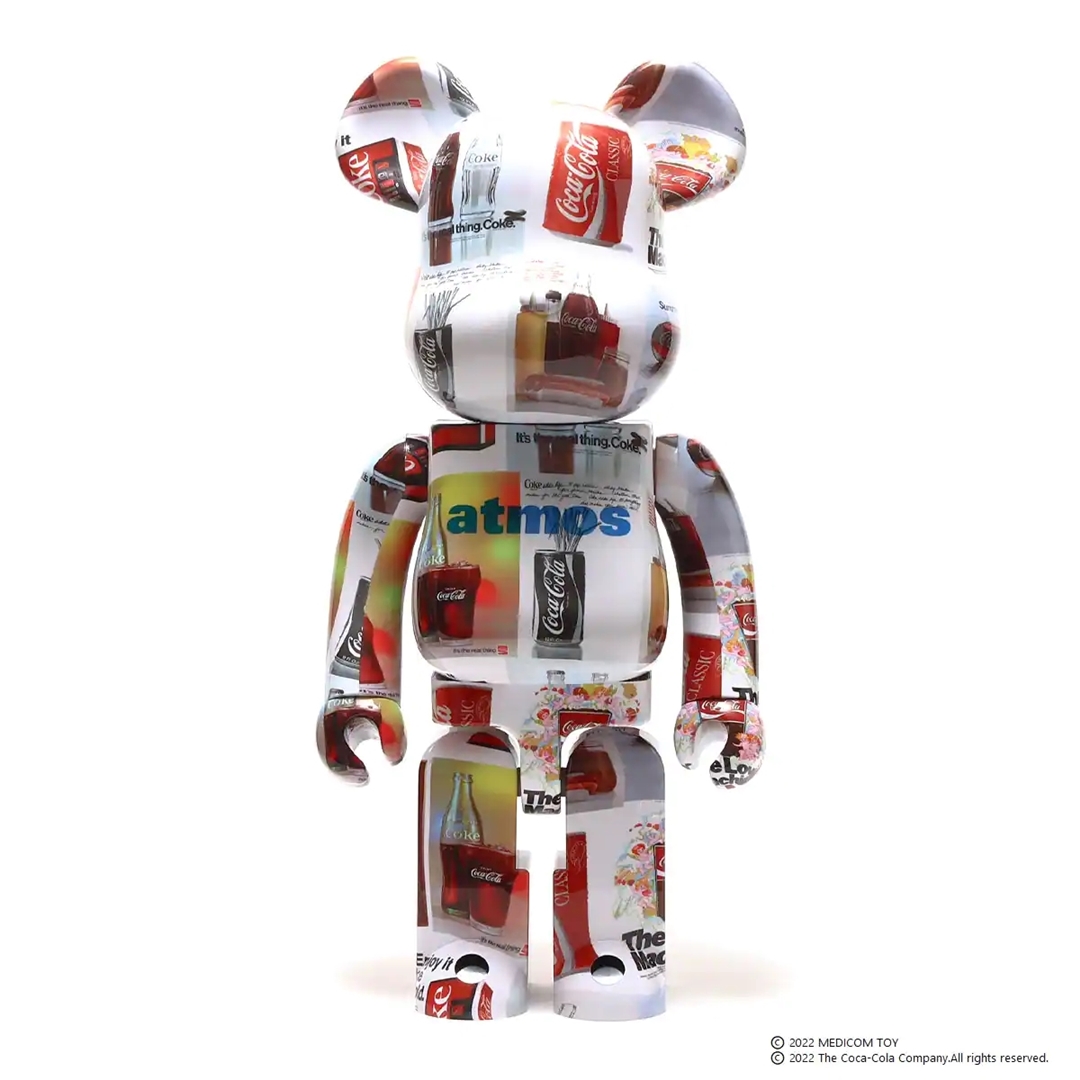 7/16 発売！BE@RBRICK × atmos × Coca-Cola 1000% TYPE-5 (ベアブリック アトモス コカ・コーラ)