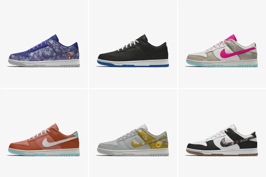 NIKE　DUNK low ペイズリー　unlocked  by you