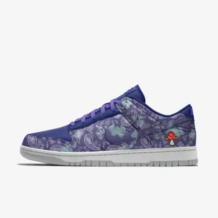 【NIKE BY YOU】ペイズリー柄のグラフィックを組み合わせ可能 ナイキ ダンク ロー アンロックド (DUNK LOW UNLOCKED) [DO7423-900/DO7422-900]