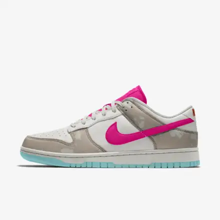 【NIKE BY YOU】ペイズリー柄のグラフィックを組み合わせ可能 ナイキ ダンク ロー アンロックド (DUNK LOW UNLOCKED) [DO7423-900/DO7422-900]