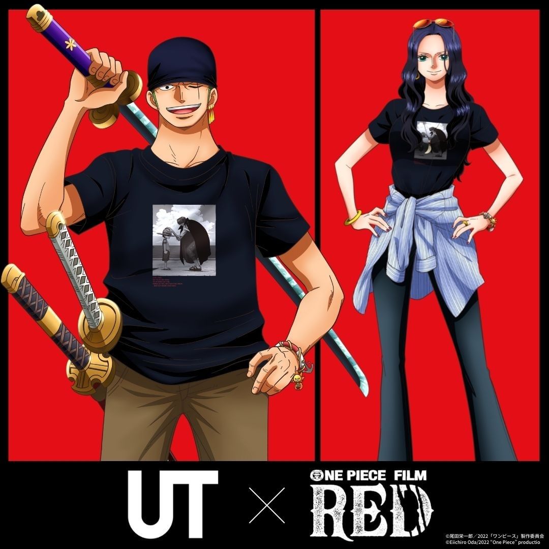 ユニクロ UT × FILMシリーズ第4弾「ONE PIECE FILM RED」コラボが発売 (UNIQLO ワンピース)