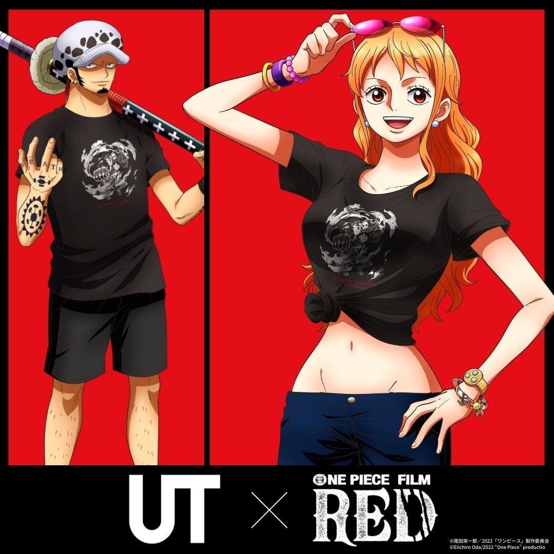 ユニクロ UT × FILMシリーズ第4弾「ONE PIECE FILM RED」コラボが発売 (UNIQLO ワンピース)