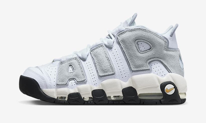 【国内 11/16 発売】ナイキ エア モア アップテンポ “ホワイト/グレー/ブラック” (NIKE AIR MORE UPTEMPO “White/Grey/Black”) [DZ4516-100]