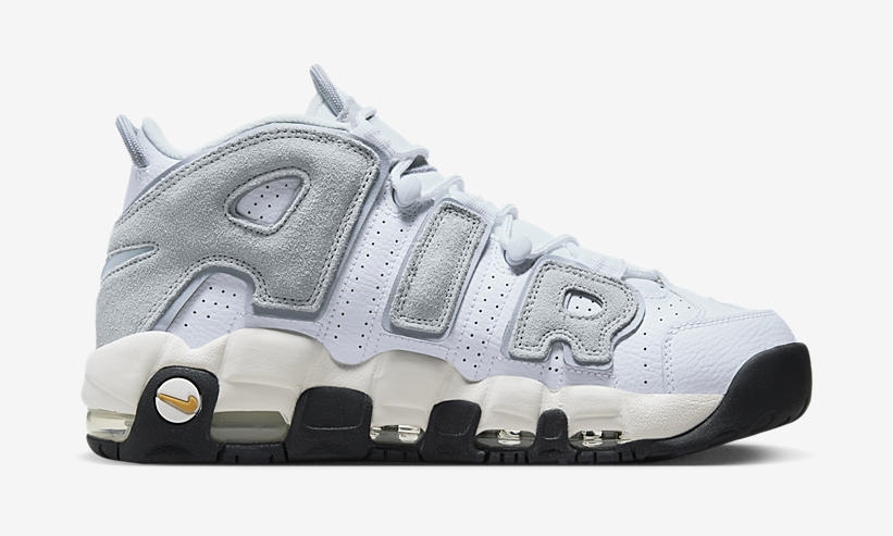 【国内 11/16 発売】ナイキ エア モア アップテンポ “ホワイト/グレー/ブラック” (NIKE AIR MORE UPTEMPO “White/Grey/Black”) [DZ4516-100]