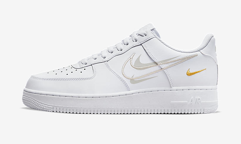 海外 7/19 発売予定！ナイキ フォース 1 ロー “マルチスウッシュ/ホワイト” (NIKE AIR FORCE 1 LOW “Multi Swoosh/White”) [DX2650-100]