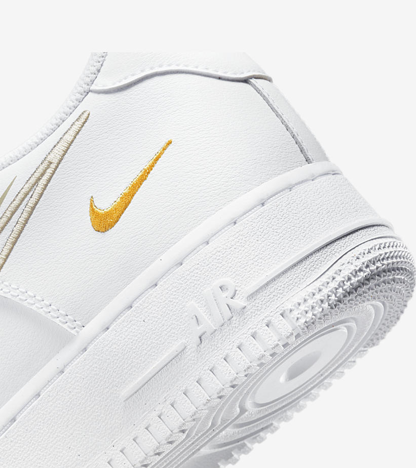 海外 7/19 発売予定！ナイキ フォース 1 ロー “マルチスウッシュ/ホワイト” (NIKE AIR FORCE 1 LOW “Multi Swoosh/White”) [DX2650-100]