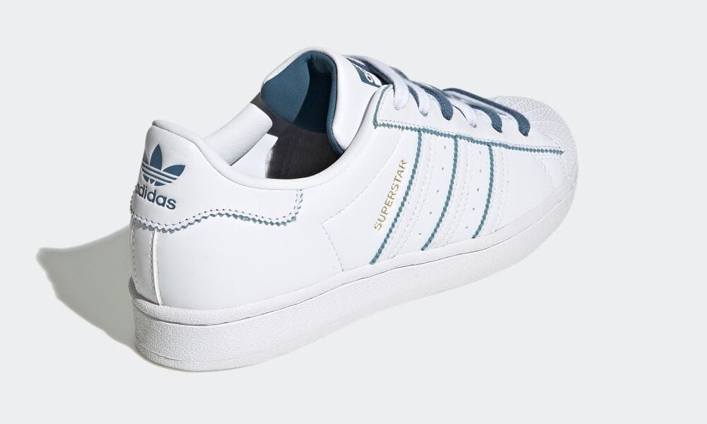 【国内 7/14 発売】adidas Originals SUPERSTAR “White/Blue/Gold” (アディダス オリジナルス スーパースター “ホワイト/オルタードブルー/ゴールドメタリック”) [GX2012]