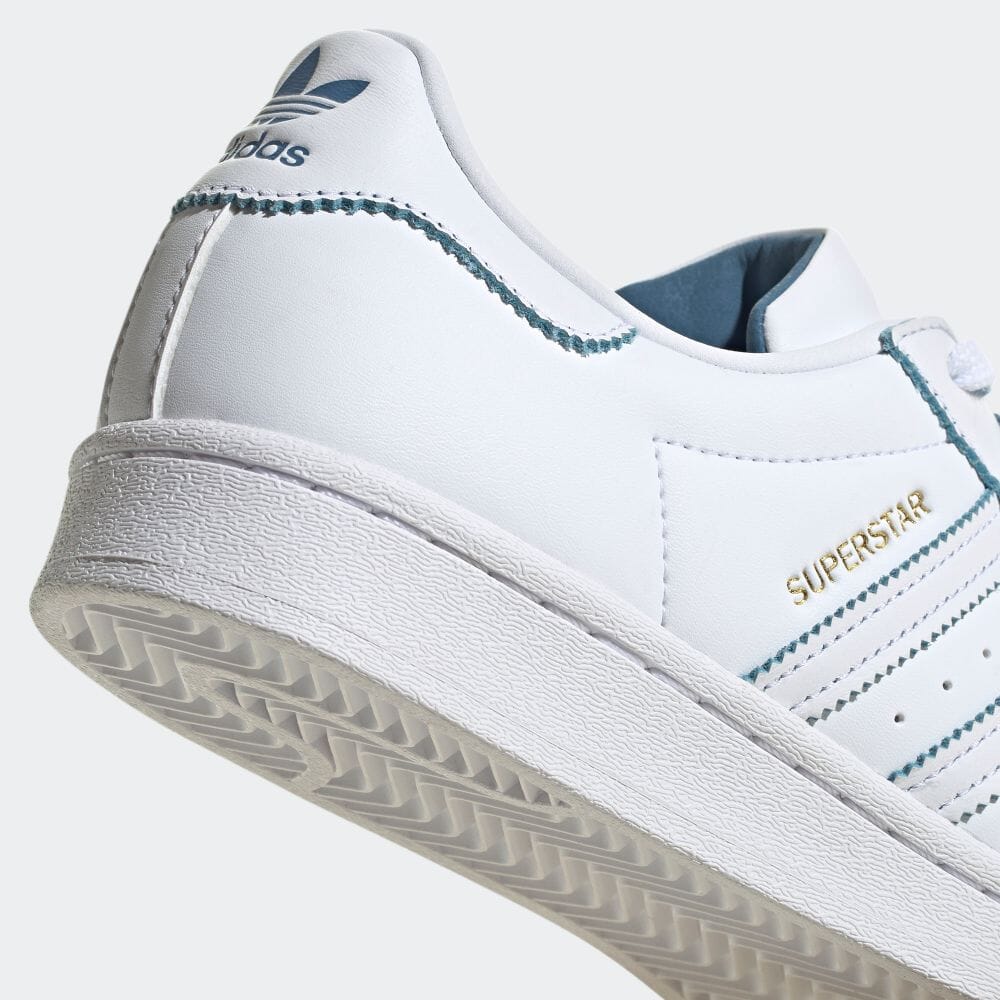 【国内 7/14 発売】adidas Originals SUPERSTAR “White/Blue/Gold” (アディダス オリジナルス スーパースター “ホワイト/オルタードブルー/ゴールドメタリック”) [GX2012]