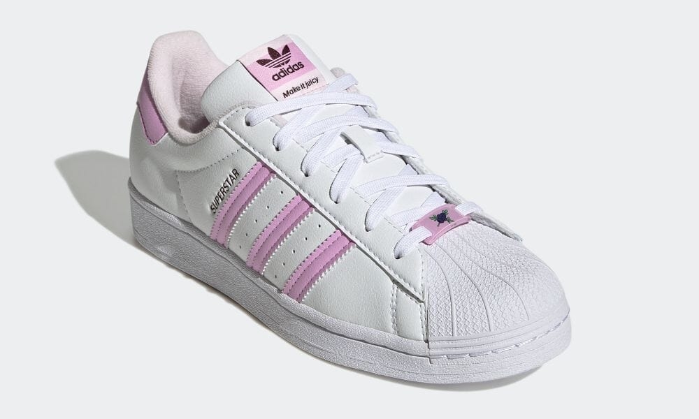【国内 7/14 発売】adidas Originals SUPERSTAR HER VEGAN “White/Lilac/Pink” (アディダス オリジナルス スーパースター ハー ヴィーガン “ホワイト/ブリスライラック/オールモストピンク”) [GY1900]
