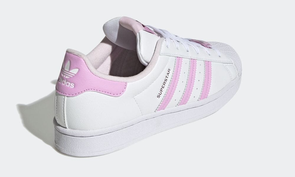 【国内 7/14 発売】adidas Originals SUPERSTAR HER VEGAN “White/Lilac/Pink” (アディダス オリジナルス スーパースター ハー ヴィーガン “ホワイト/ブリスライラック/オールモストピンク”) [GY1900]