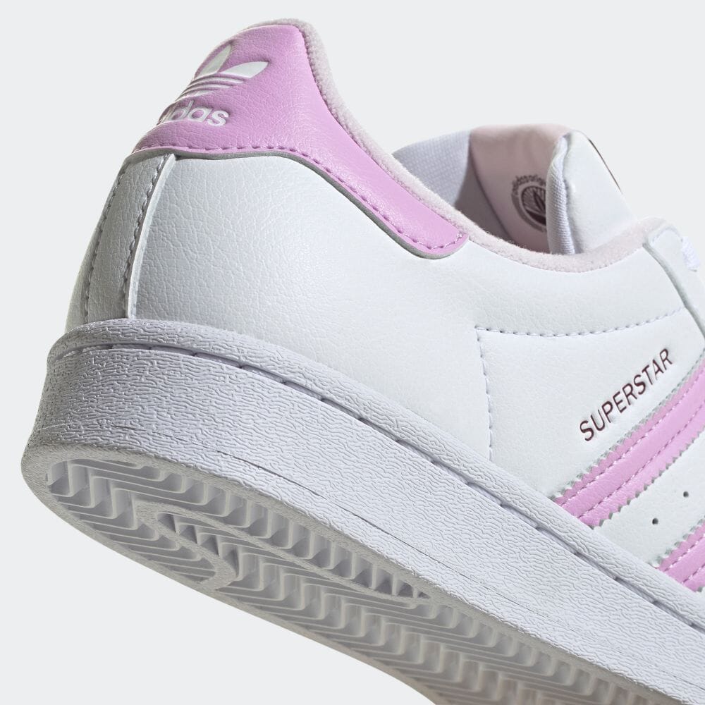 【国内 7/14 発売】adidas Originals SUPERSTAR HER VEGAN “White/Lilac/Pink” (アディダス オリジナルス スーパースター ハー ヴィーガン “ホワイト/ブリスライラック/オールモストピンク”) [GY1900]