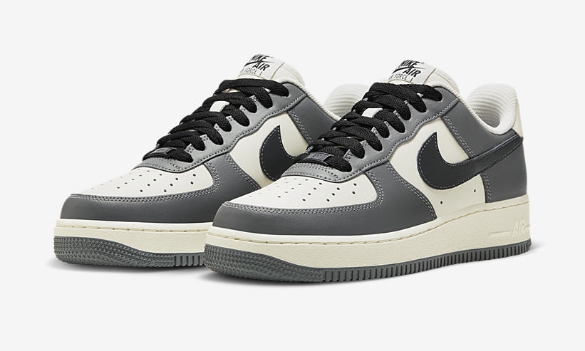 2022年 発売予定！ナイキ フォース 1 ロー “セイル/グレー/ブラック” (NIKE AIR FORCE 1 LOW “Sail/Grey/Black”) [FD9063-100]