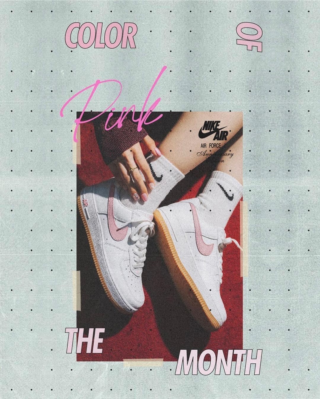 【国内 10/8 発売】ナイキ エア フォース 1 ロー “Since 82/ホワイト/ピンク” (NIKE AIR FORCE 1 LOW “Since 82/White/Pink”) [DM0576-101]