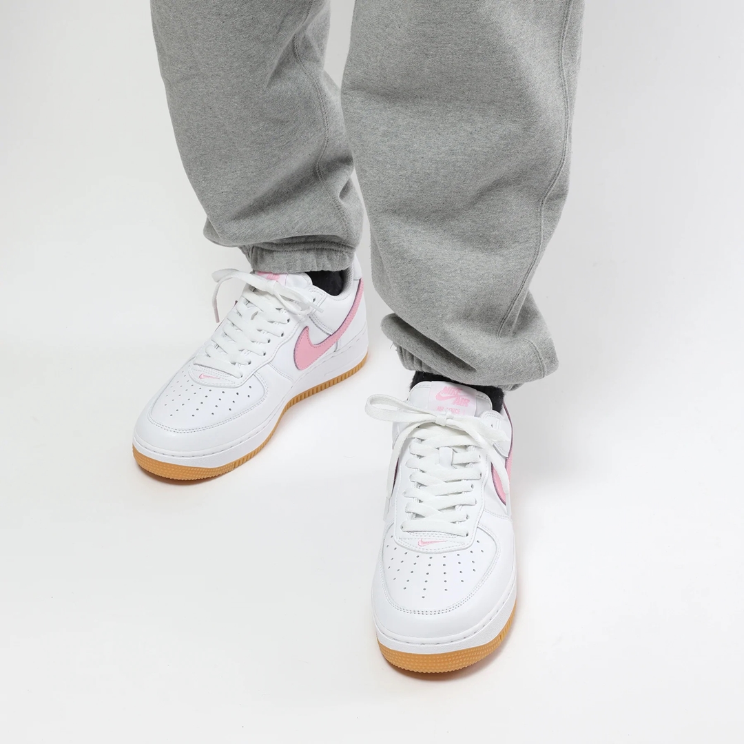 【国内 10/8 発売】ナイキ エア フォース 1 ロー “Since 82/ホワイト/ピンク” (NIKE AIR FORCE 1 LOW “Since 82/White/Pink”) [DM0576-101]