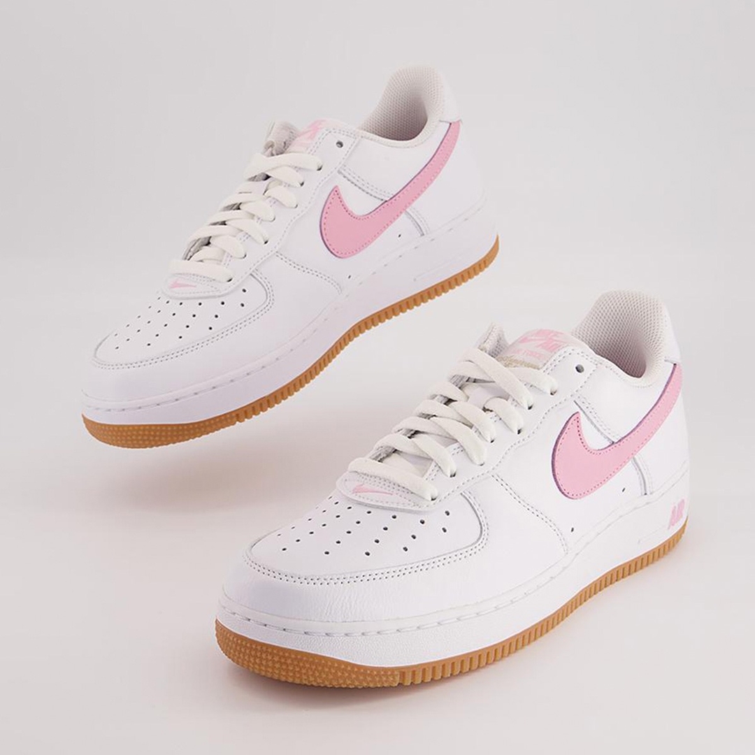 【国内 10/8 発売】ナイキ エア フォース 1 ロー “Since 82/ホワイト/ピンク” (NIKE AIR FORCE 1 LOW “Since 82/White/Pink”) [DM0576-101]