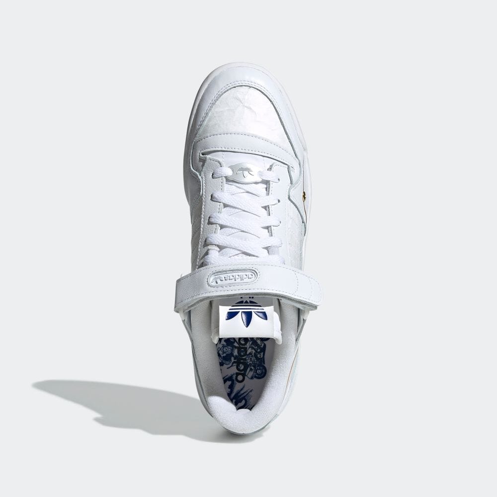 【発売予定】Yeenjoy × adidas Originals FORUM LOW “White/Victory blue” (イェーンジョイ・スタジオ アディダス オリジナルス フォーラム ロー “ホワイト/ビクトリーブルー”) [GV9222]