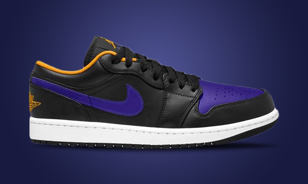 【国内 11/4 発売】ナイキ エア ジョーダン 1 ロー “レイカーズ” (NIKE AIR JORDAN 1 LOW “Lakers”) [553558-075]