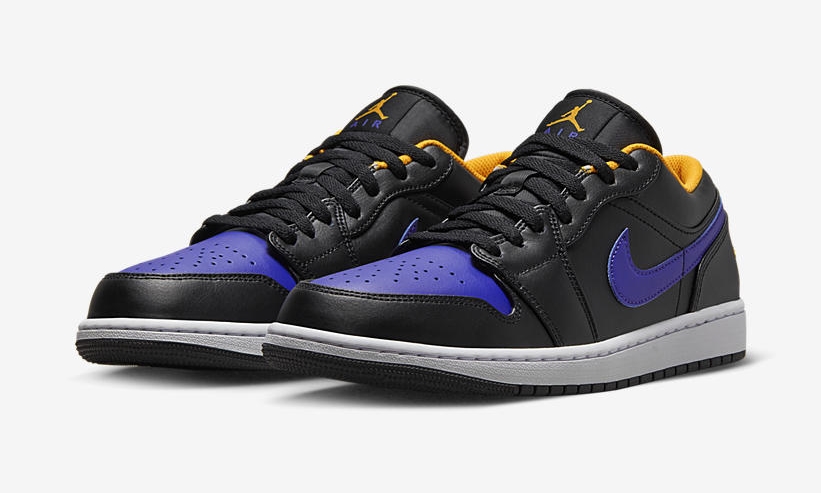 【国内 11/4 発売】ナイキ エア ジョーダン 1 ロー “レイカーズ” (NIKE AIR JORDAN 1 LOW “Lakers”) [553558-075]