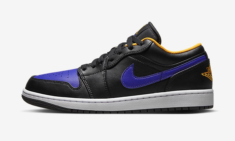 【国内 11/4 発売】ナイキ エア ジョーダン 1 ロー “レイカーズ” (NIKE AIR JORDAN 1 LOW “Lakers”) [553558-075]