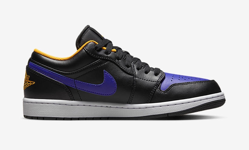 【国内 11/4 発売】ナイキ エア ジョーダン 1 ロー “レイカーズ” (NIKE AIR JORDAN 1 LOW “Lakers”) [553558-075]