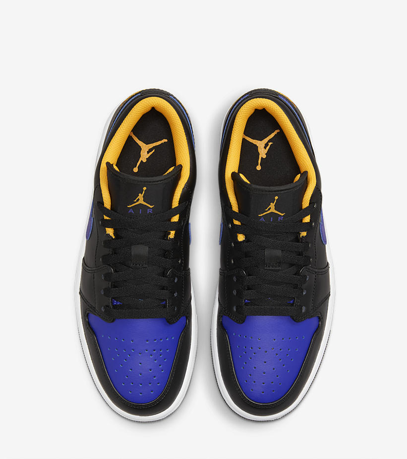 【国内 11/4 発売】ナイキ エア ジョーダン 1 ロー “レイカーズ” (NIKE AIR JORDAN 1 LOW “Lakers”) [553558-075]