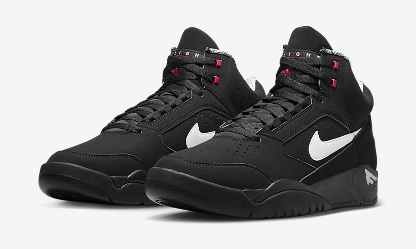 2022年 発売予定！ナイキ エア フライト ライト ミッド "ブラック/ホワイト/ユニバーシティレッド" (NIKE AIR FLIGHT LITE MID “Black/White/Varsity Red”) [DQ7687-003]