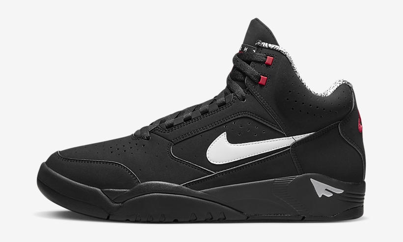 2022年 発売予定！ナイキ エア フライト ライト ミッド “ブラック/ホワイト/ユニバーシティレッド” (NIKE AIR FLIGHT LITE MID “Black/White/Varsity Red”) [DQ7687-003]