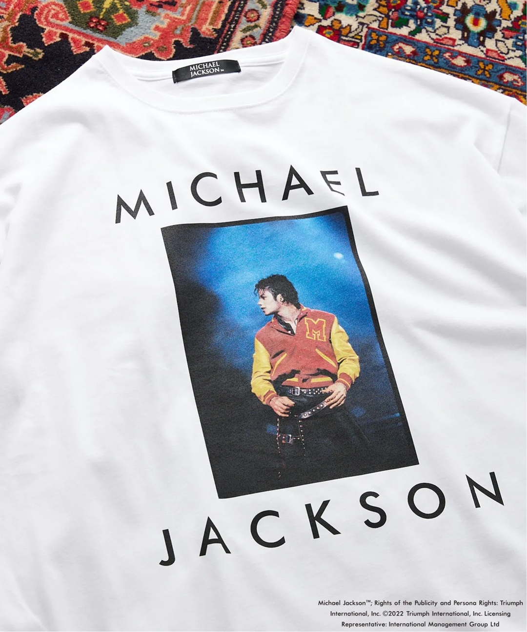 JOURNAL STANDARD relume「MICHAEL JACKSON/マイケルジャクソン」BEST TRACKS TEEが8月中旬発売 (ジャーナルスタンダード)
