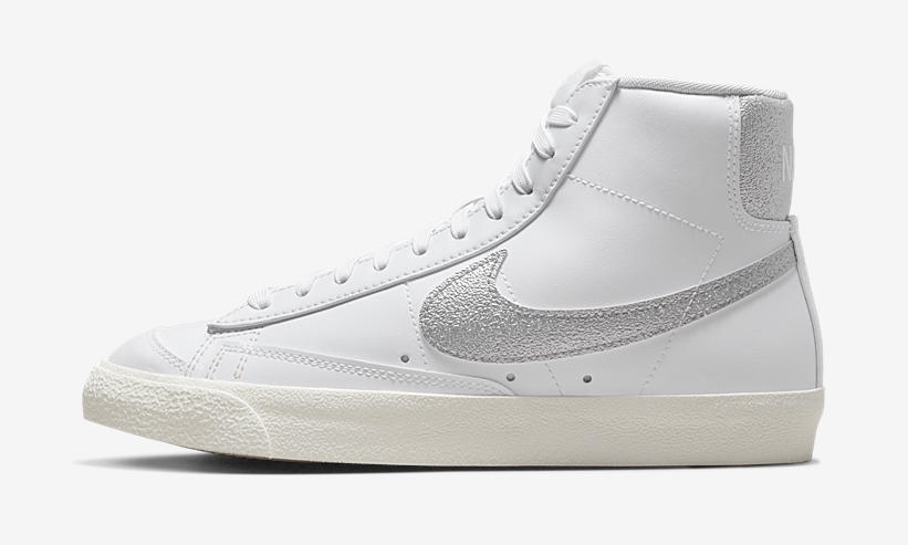 2022年 発売予定！ナイキ ブレーザー ミッド “ホワイト/メタリックシルバー” (NIKE BLAZER MID “White/Metallic Silver”) [DQ7574-100]