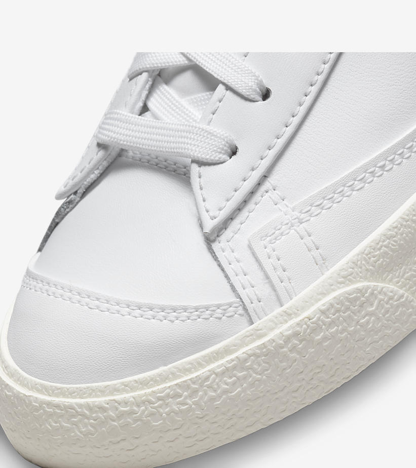 2022年 発売予定！ナイキ ブレーザー ミッド “ホワイト/メタリックシルバー” (NIKE BLAZER MID “White/Metallic Silver”) [DQ7574-100]