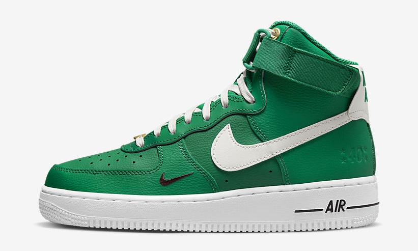 【国内 10/13 発売】ナイキ フォース 1 ハイ “40周年モデル/グリーン/ホワイト” (NIKE AIR FORCE 1 HIGH “40th/Green/White”) [DQ7584-300]